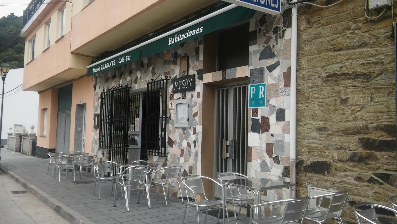 Hostal-Meson Vilasante Triacastela Bagian luar foto